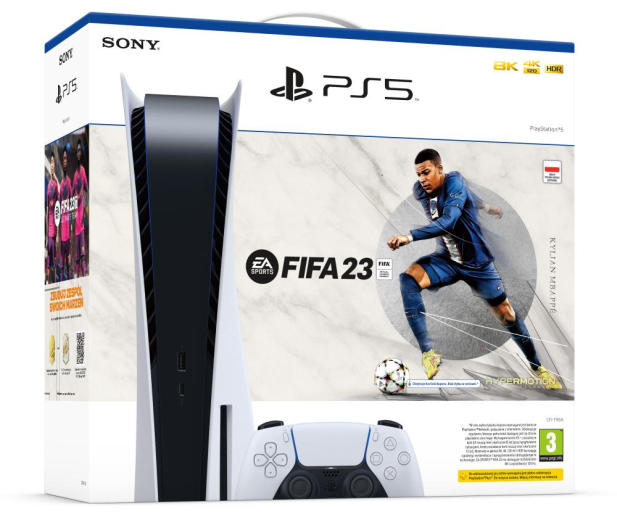 Sony Konsola PS5 825GB + FIFA 23 - 1468168 - zdjęcie